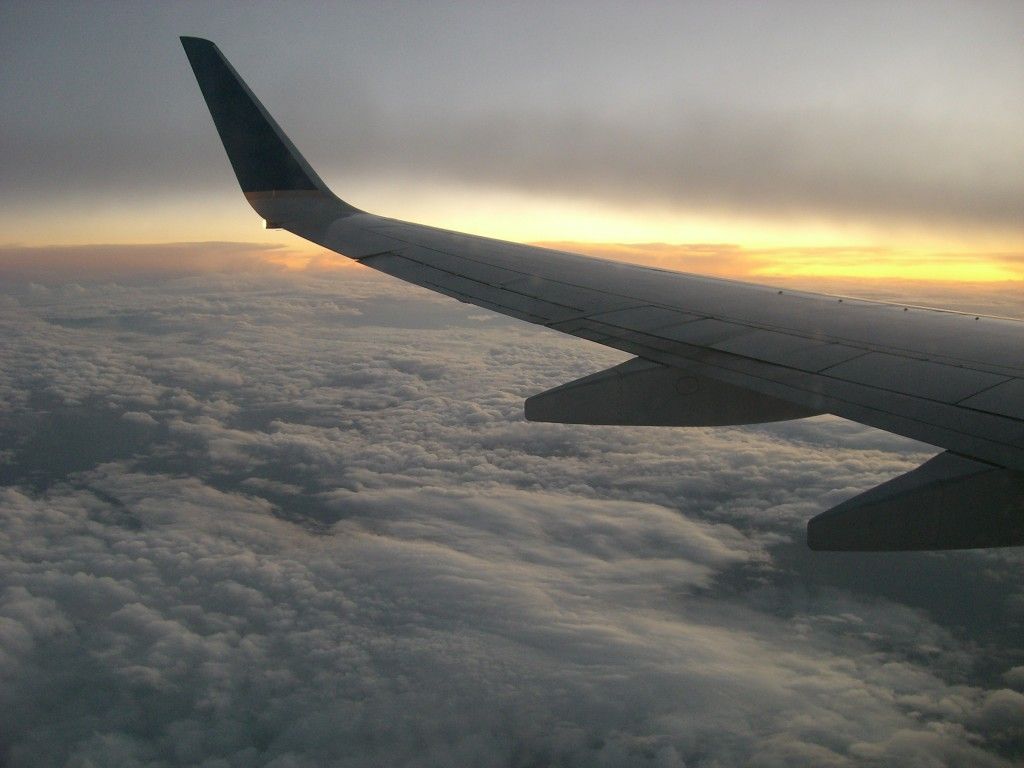 view from the window seat