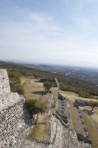 xochicalco View from Xochicalco, Mexico