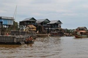 Cambodia floating village