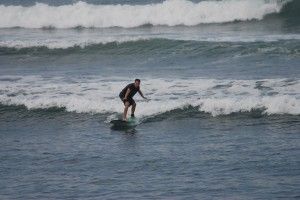 Surfing Bali Canggu