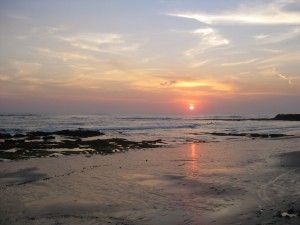 Sunset Canggu beach