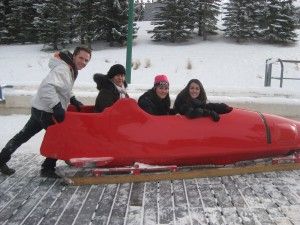 Olympic bobsleigh Calgary