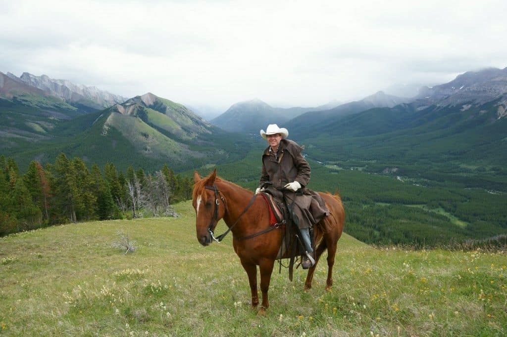 Horseback trip Canadian Rockies