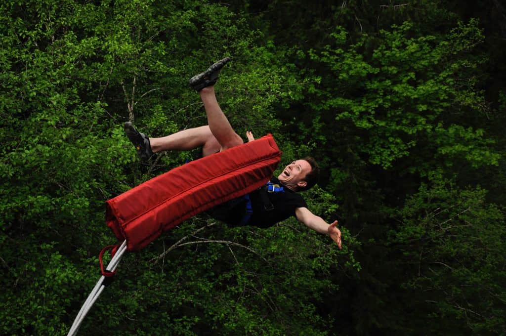 bungy jumping in Washington USA