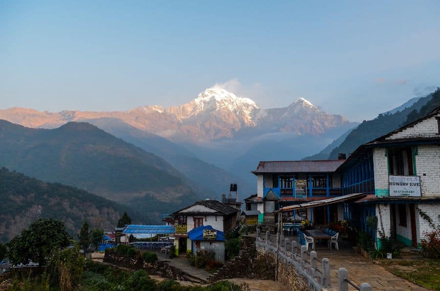 Hiking to Poon Hill Nepal