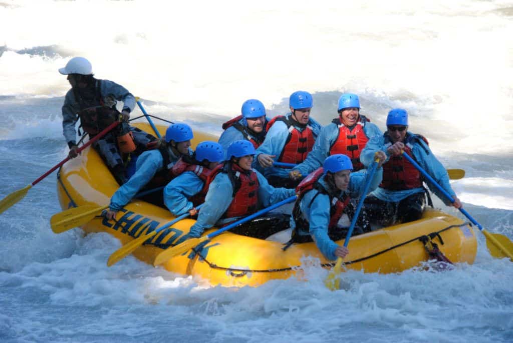 White Water Rafting Kicking Horse